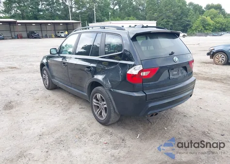 2006 BMW X3 3.0I from USA, damaged, VIN WBXPA93476WG74690